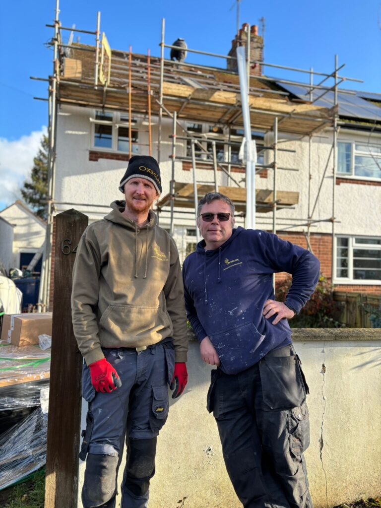 OXSOLAR LTD founders Giles Eadle and Mark Wyatt based in Oxford. Solar installers high quality energy systems